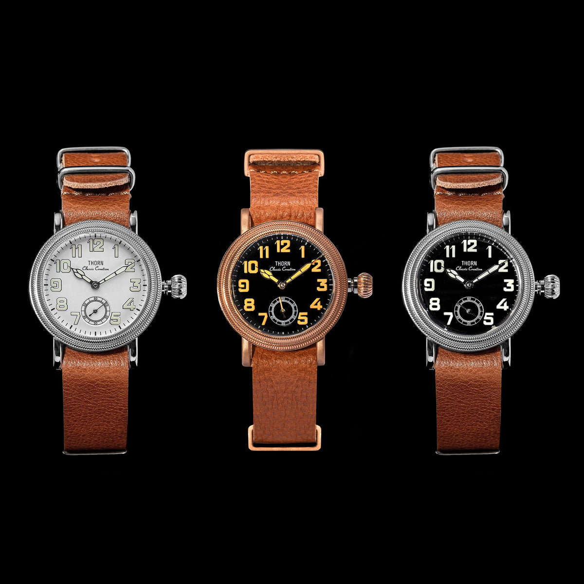 Thorn Retro Bronze Big Pilot 36mm | WR Watches