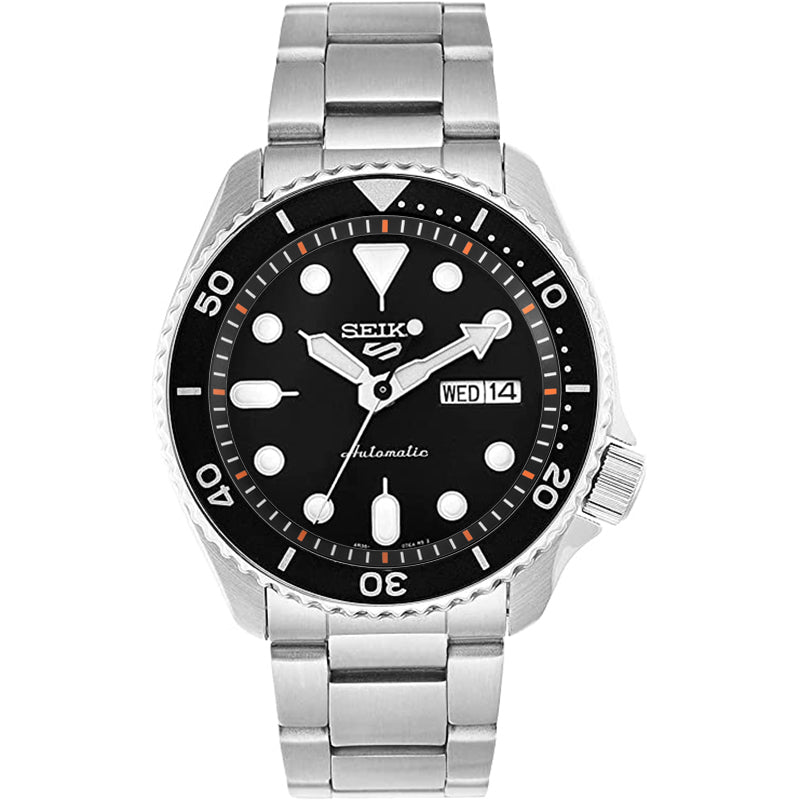 SKX / SRPD Chapter Ring: Black With Orange Markers | WR Watches