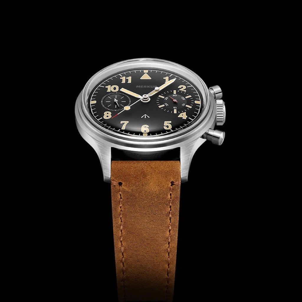 Merkur Flieger Chronograph WR Watches