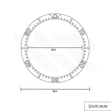 Load image into Gallery viewer, SUB Style Blue Full Luminous Ceramic Sloped Bezel Insert for SKX/SRPD: Blue