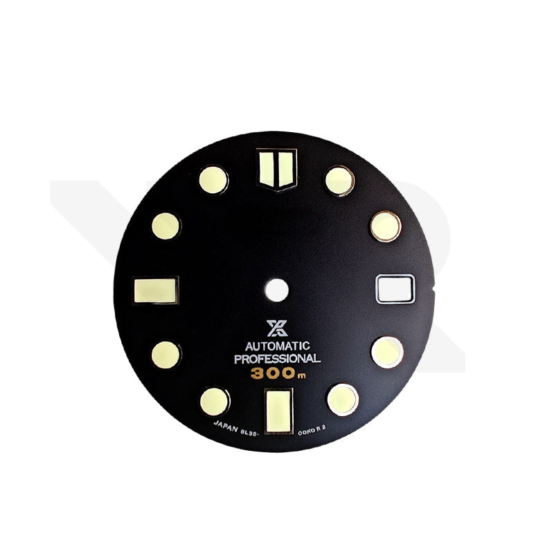 Marine Master Dial for Seiko Mod: Matte Black