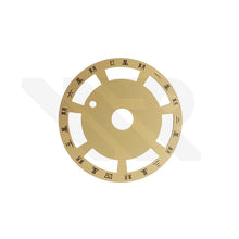 Load image into Gallery viewer, ETA2834 Date Disc Patch - Gold/Mandarin (Set)