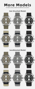 Hestur Titanium Chronograph Watch