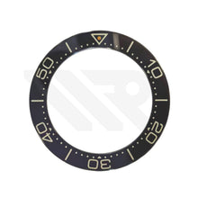 Load image into Gallery viewer, Replacement Sapphire Bezel Insert Compatible with Omega Seamaster Ploprof 1200m : Black