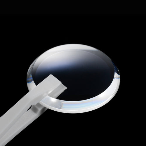 32mm Double Domed Sapphire Ultra Wide Chamfer Crystal (Blue AR Coating)