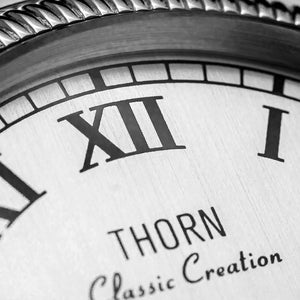 Thorn Retro Oyster Style Quartz Watch