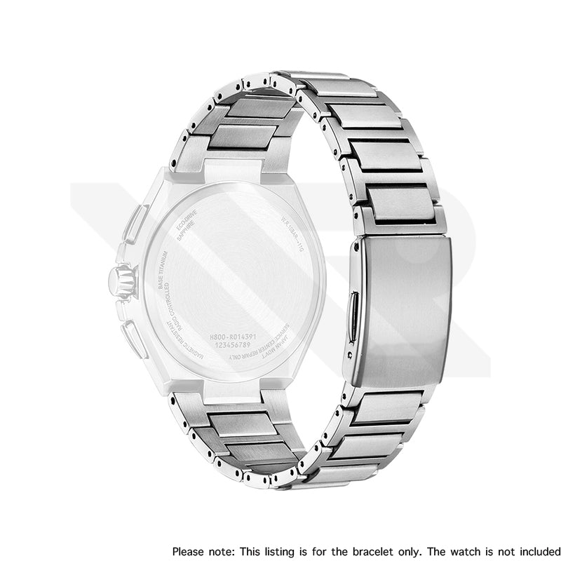 Titanium Bracelet for Citizen Eco-Drive Radio Controlled AT8234