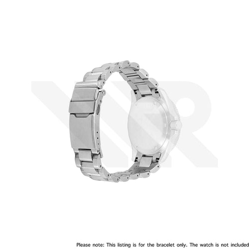 Replacement Stainless Steel Bracelet Compatible with Citizen Promaster Land GMT World Time BJ7100 , BJ7007