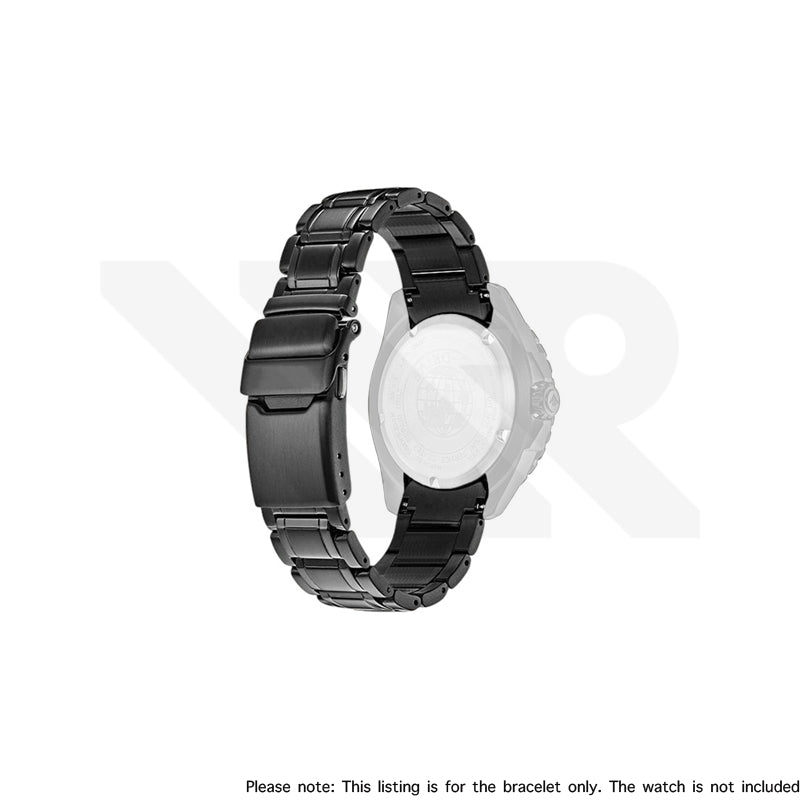 Replacement Stainless Steel Bracelet Compatible with Citizen Black Out Promaster Diver BN0195 , BN0197