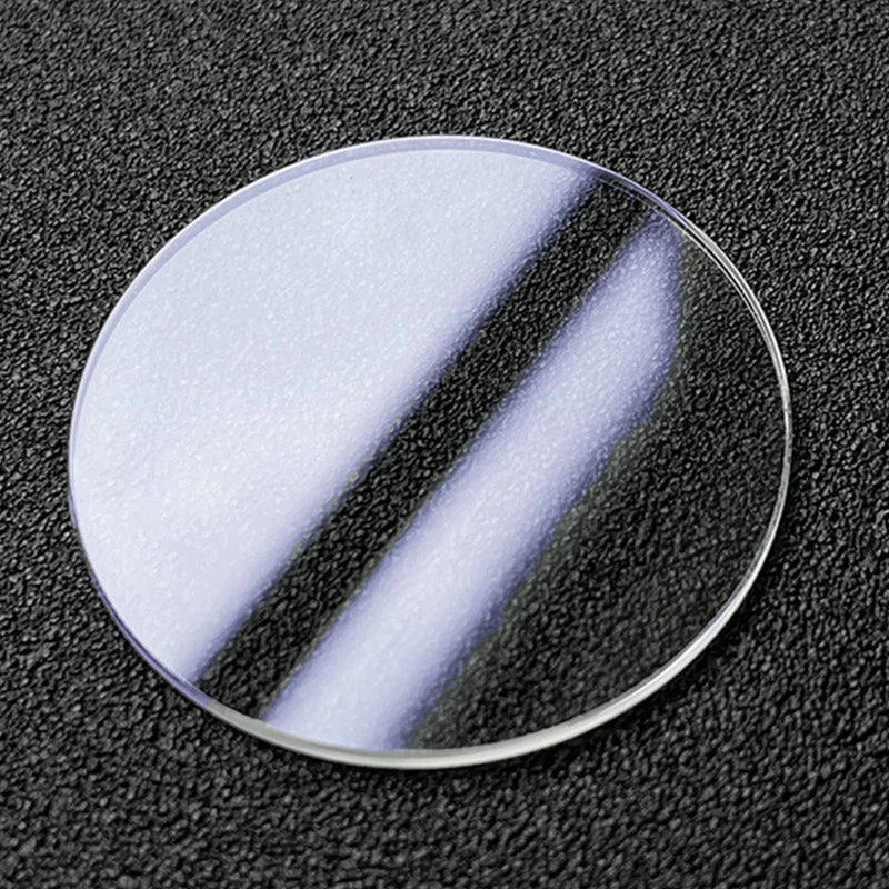 Flat Sapphire Crystal for Mido Multifort Chronograph Series M005.615 (Blue AR Coating)
