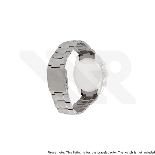 Replacement Titanium Bracelet Compatible with Citizen Eco-Drive Chronograph Super Titanium CA0021 , BM7081