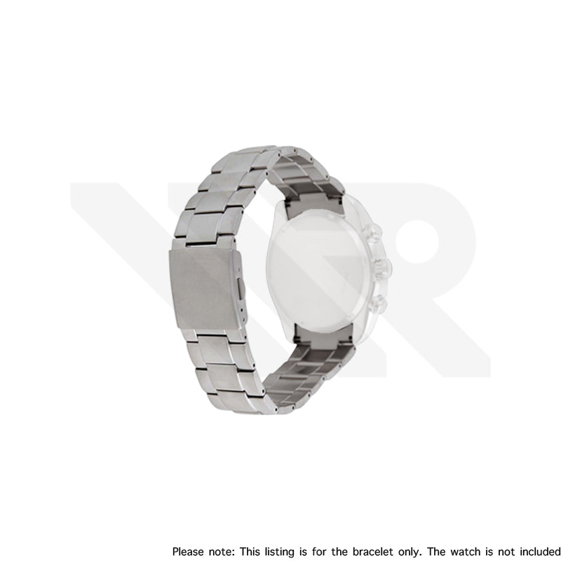 Replacement Titanium Bracelet Compatible with Citizen Eco-Drive Chronograph Super Titanium CA0021 , BM7081