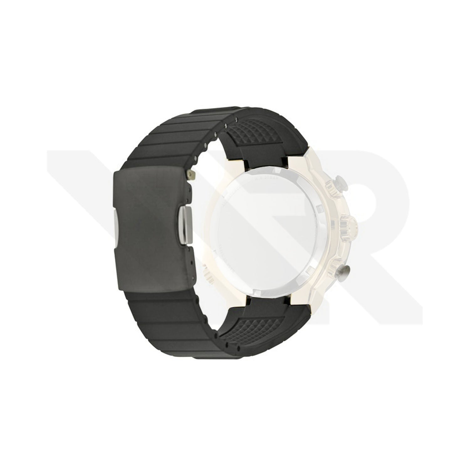 Replacement Rubber Strap Compatible with Citizen Eco-Drive