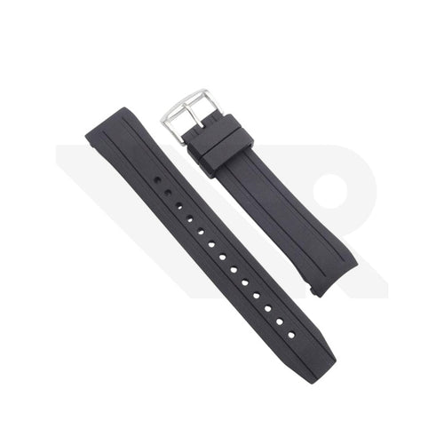 Replacement Rubber Strap Compatible with Citizen Promaster Marine Chronograph CA0711 , CA0718 , NY0070 , NY0075 , BN0200 , BN0208