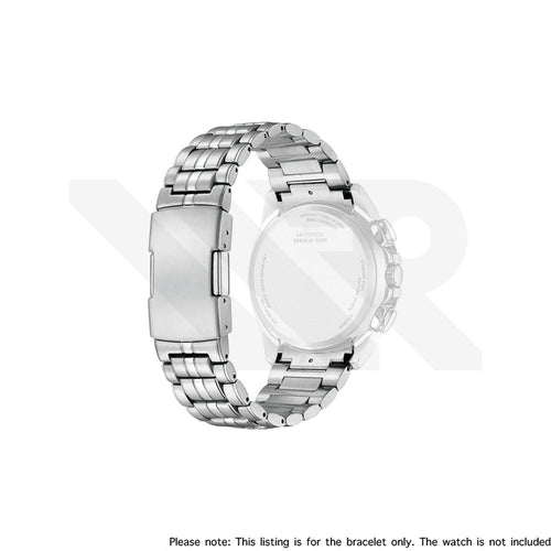 Replacement Stainless Steel Bracelet Compatible with Citizen PCAT Eco-Drive Radio-Controlled CB5874 , CB5870