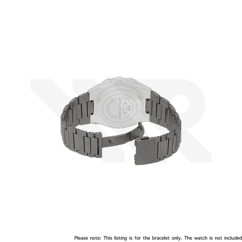 Replacement Titanium Bracelet Compatible with Citizen Satellite Wave GPS F100 series CC2004