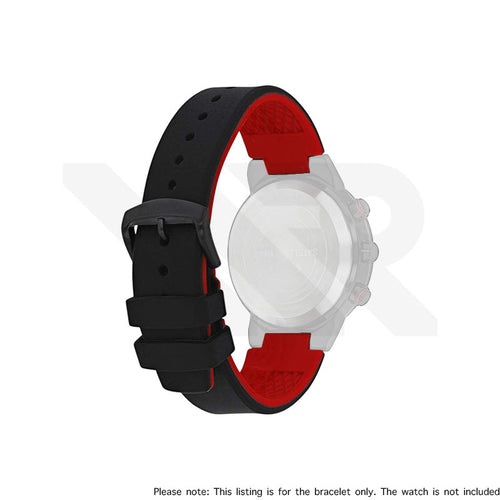 Replacement Rubber Strap Compatible with Citizen Radio Controlled Satellite Wave GPS CC3079 , CC3078 , CC3075