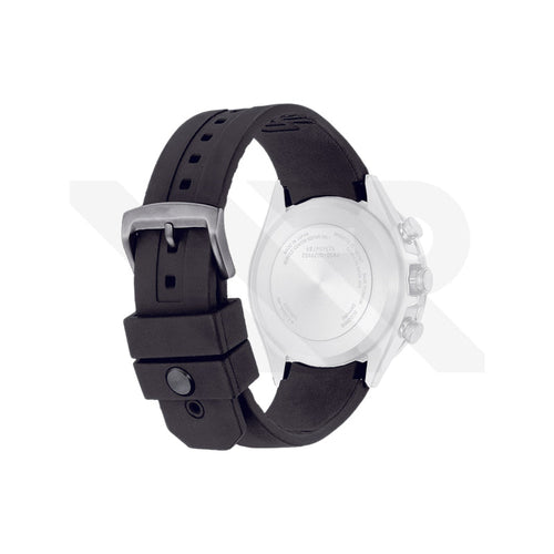 Replacement Rubber Strap Compatible with Citizen Attesa Eco-Drive GPS CC4050 , CC4010 , CC4055 , CC4056