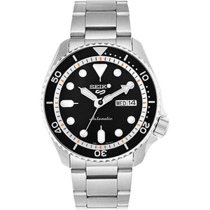 SKX / SRPD Chapter Ring: Silver With Orange Markers