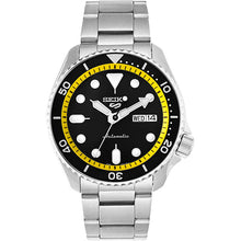 Load image into Gallery viewer, SKX / SRPD Chapter Ring: Yellow With Black Markers