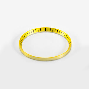 SKX / SRPD Chapter Ring: Yellow With Black Markers