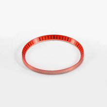 Load image into Gallery viewer, SKX / SRPD Chapter Ring: Red With Black Markers