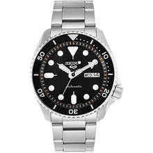 Load image into Gallery viewer, SKX / SRPD Chapter Ring: Black With Orange Markers