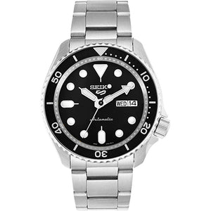 SKX / SRPD Chapter Ring: Brushed Stainless Steel with Luminous Markers