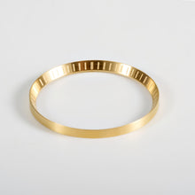 Load image into Gallery viewer, SKX / SRPD Chapter Ring: Brushed Gold Stainless Steel with Minute Markers