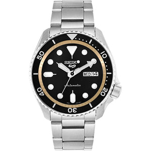 SKX / SRPD Chapter Ring: Brushed Gold Stainless Steel with Minute Markers