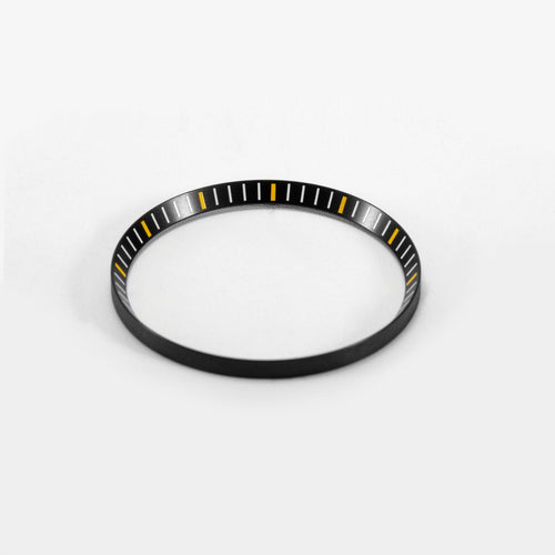 SKX / SRPD Chapter Ring: Black With Yellow Markers