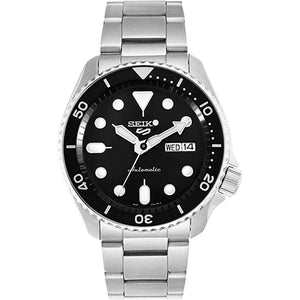 SKX / SRPD Chapter Ring: Polished Black Stainless Steel with Minute Markers