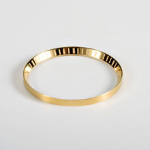 Load image into Gallery viewer, SKX / SRPD Chapter Ring: Polished Gold Stainless Steel with Minute Markers