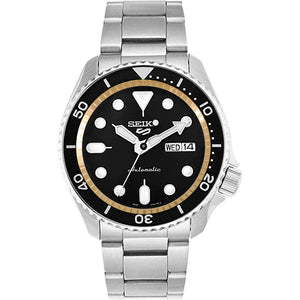 SKX / SRPD Chapter Ring: Polished Gold Stainless Steel with Minute Markers