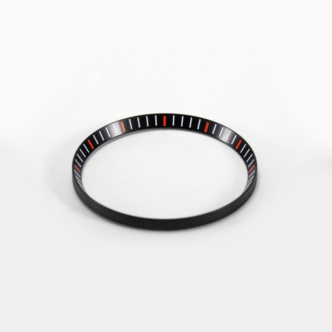 SKX / SRPD Chapter Ring: Black With Red Markers