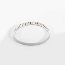 Load image into Gallery viewer, SKX / SRPD Chapter Ring: White With Yellow Markers