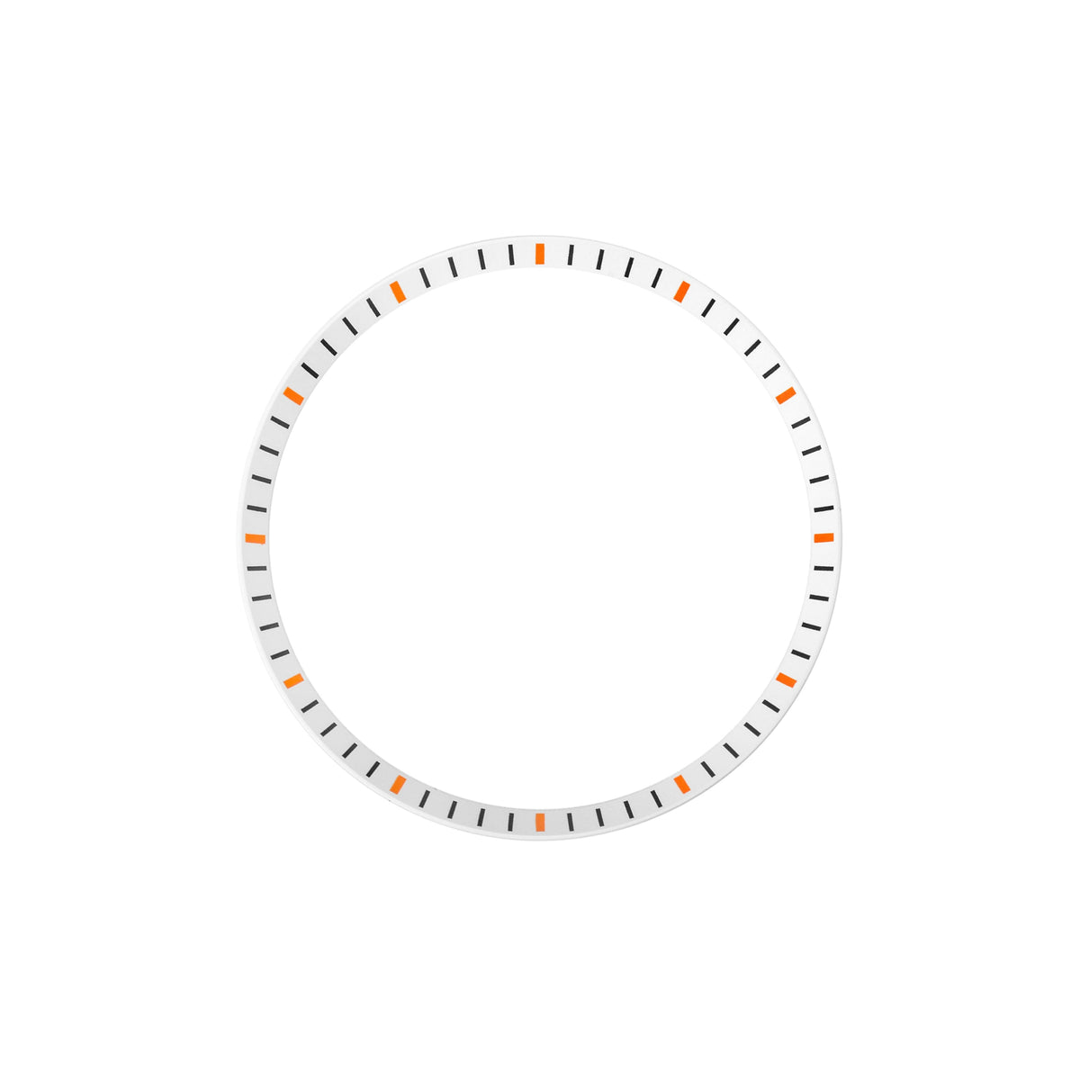 SKX / SRPD Chapter Ring: White With Orange Markers | WR Watches