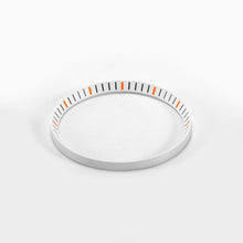 Load image into Gallery viewer, SKX / SRPD Chapter Ring: White With Orange Markers