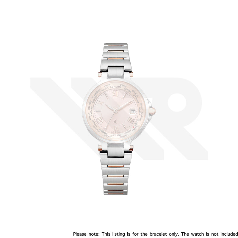 Replacement Stainless Steel Bracelet Compatible with Citizen xC EC1014