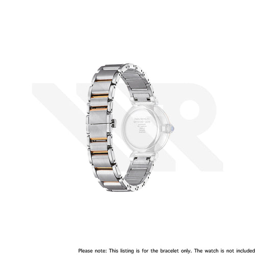 Replacement Stainless Steel Bracelet Compatible with Citizen  L May Bells Collection EM1074