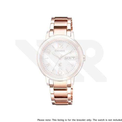 Replacement Stainless Steel Bracelet Compatible with Citizen xC Eco-Drive EW2422 , EW2423