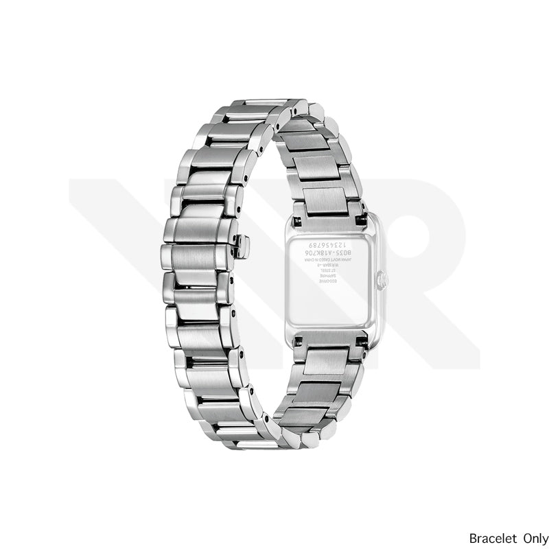 Replacement Stainless Steel Bracelet Compatible with Citizen L Square Eco-Drive EW-5550 / EW5590 / EW5600 / EW5591