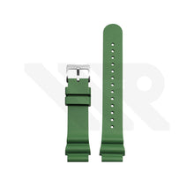 Load image into Gallery viewer, Fluoro Rubber Strap Compatible with Casio Duro MDV106 , MDV107 - Green