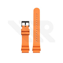 Load image into Gallery viewer, Fluoro Rubber Strap Compatible with Casio Duro MDV106 , MDV107 - Orange