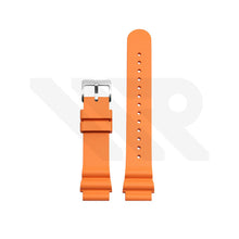Load image into Gallery viewer, Fluoro Rubber Strap Compatible with Casio Duro MDV106 , MDV107 - Orange