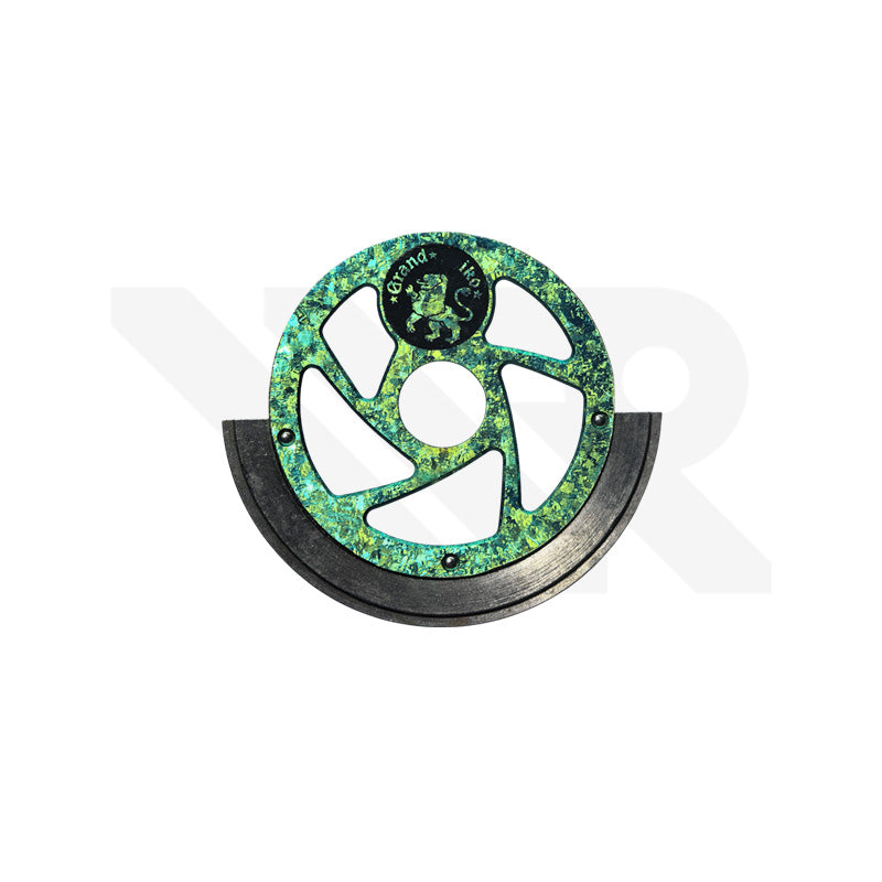 Seiko NH Movement Rotor - Crystallised Titanium GS Style : Neon Green ...