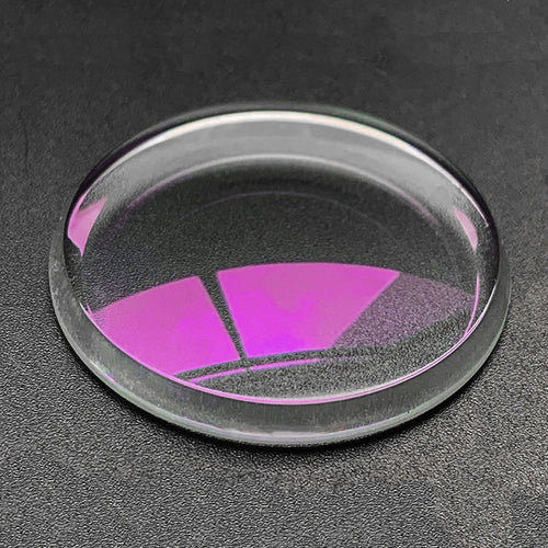 Flat Top Inner Domed Mineral Crystal for Seiko 6306 / 6309 / 7002 / 7548 Series (Red AR Coating) (Copy)