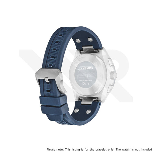 Replacement Rubber Strap Compatible with Citizen Promaster Skyhawk A-T JY8120 , JY8125 , JY8128 , JY8147 , JY8148 , JY8149 , JY8156