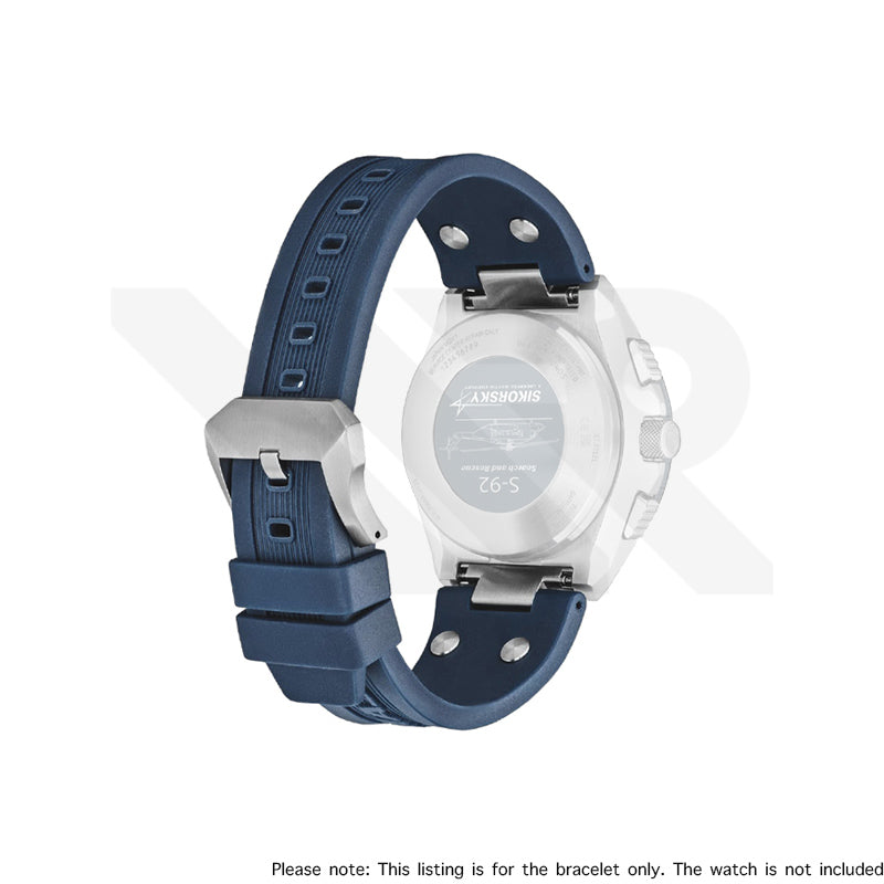 Rubber Strap for Citizen Promaster Skyhawk A-T JY8120 , JY8125 , JY8128 , JY8147 , JY8148 , JY8149 , JY8156