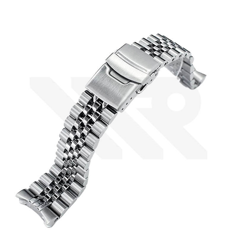 Jubilee Bracelet for Seiko Turtle Prospex SPB Series: Stainless Steel